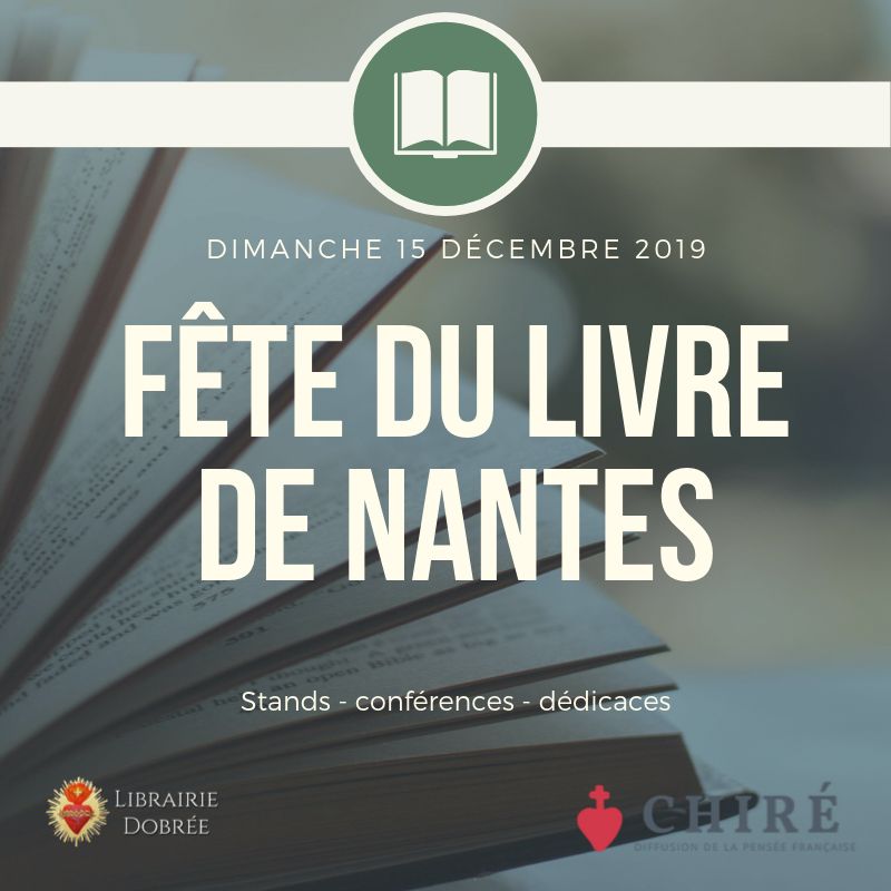 Grande Fête du livre à Nantes (7ème Edition) le dimanche 15 décembre 2019  