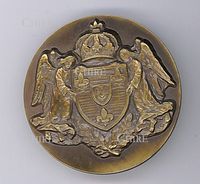 Médaille N°33 - Armes de France  