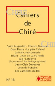 Cahiers de Chiré N° 18. Année 2003