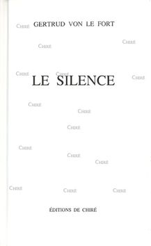 Le silence - Pour l´honneur de Sa Sainteté Pie XII