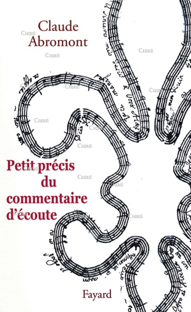 Petit précis du commentaire d'écoute