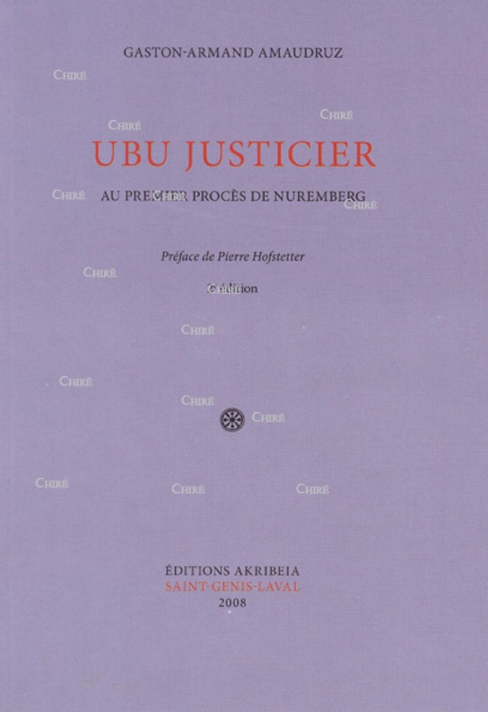 Ubu justicier au premier procès de Nuremberg