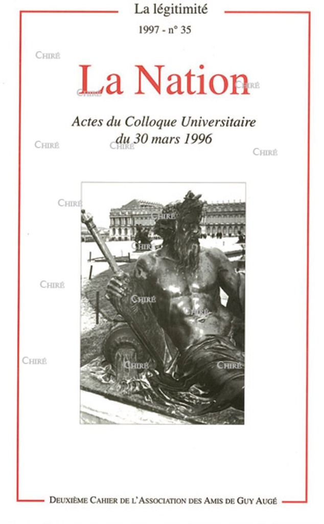 Cahier N°02 - La Nation