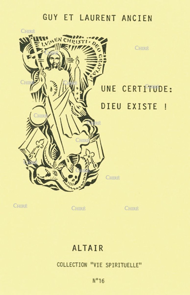 Une certitude - Dieu existe !