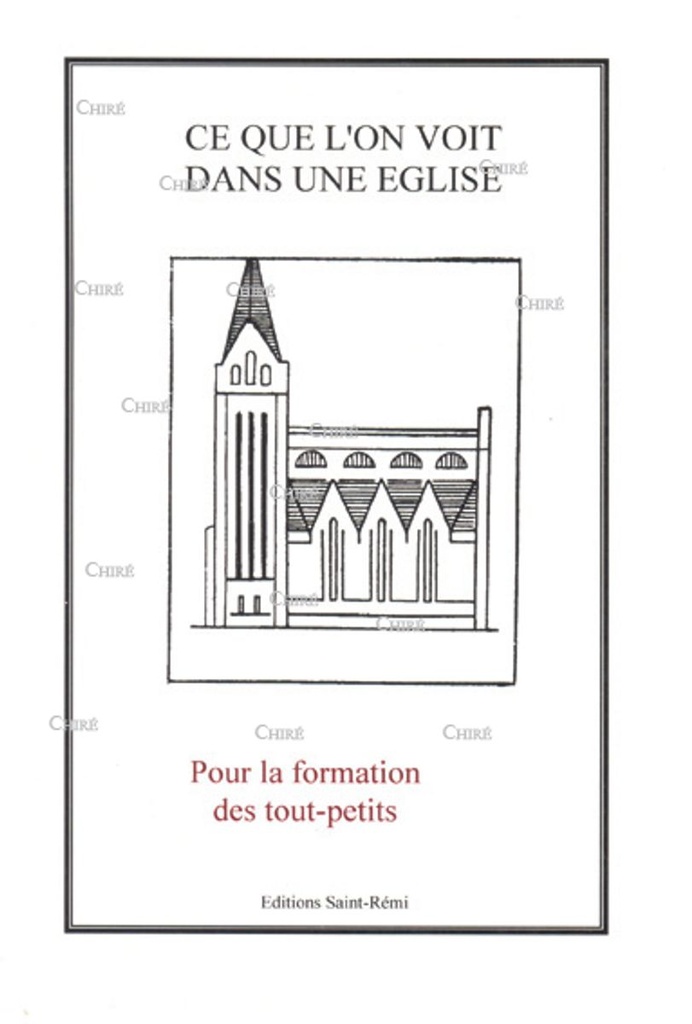 Ce que l´on voit dans une église