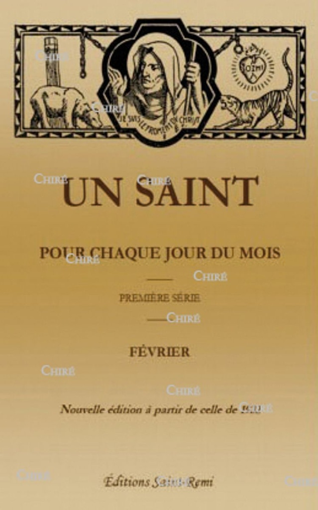 Un Saint pour chaque jour du mois - Février - Première série