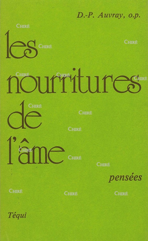 Les Nourritures de l´âme