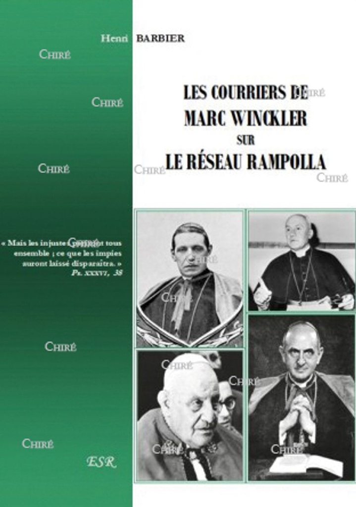 Les courriers de Marc Winckler sur le réseau Rampolla