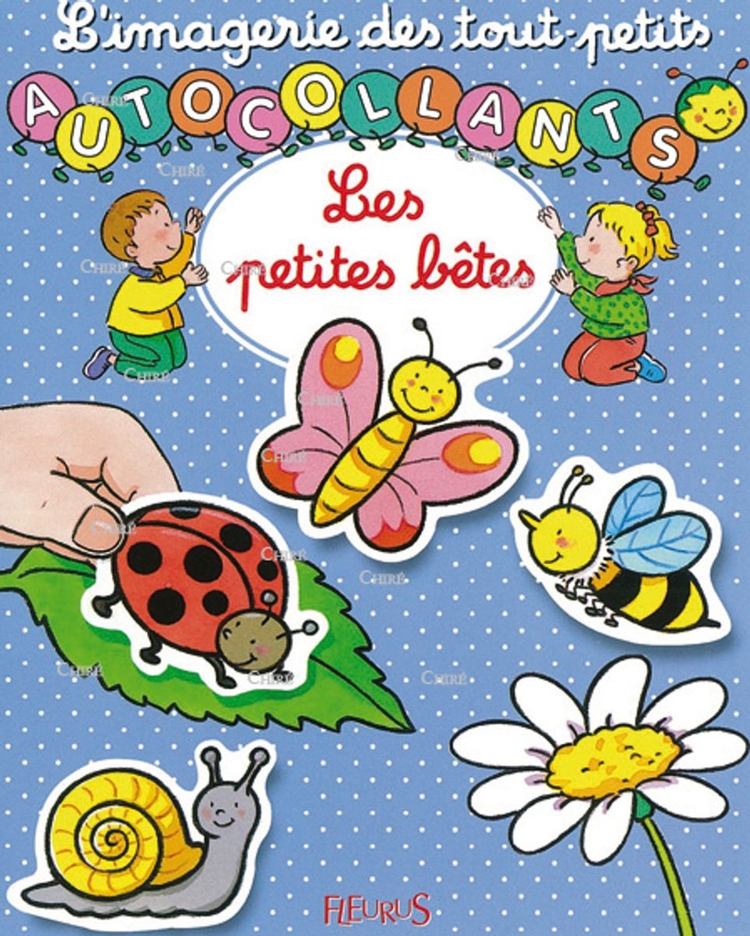 Autocollants des tout-petits - Les petites bêtes