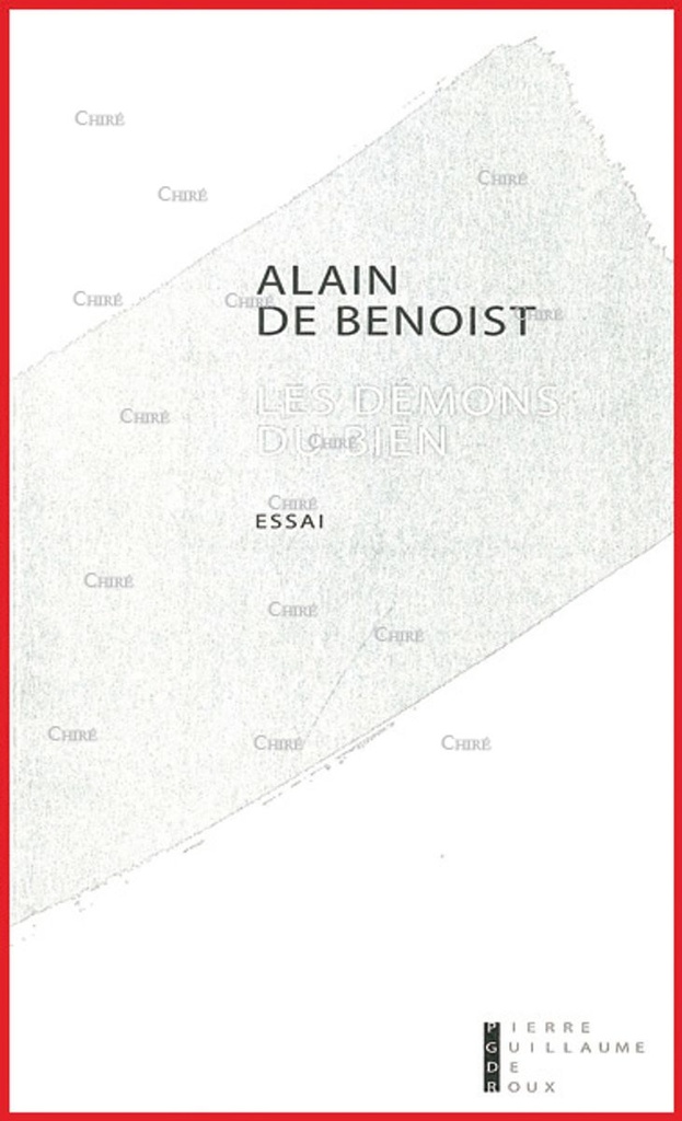 Les démons du bien - Essai