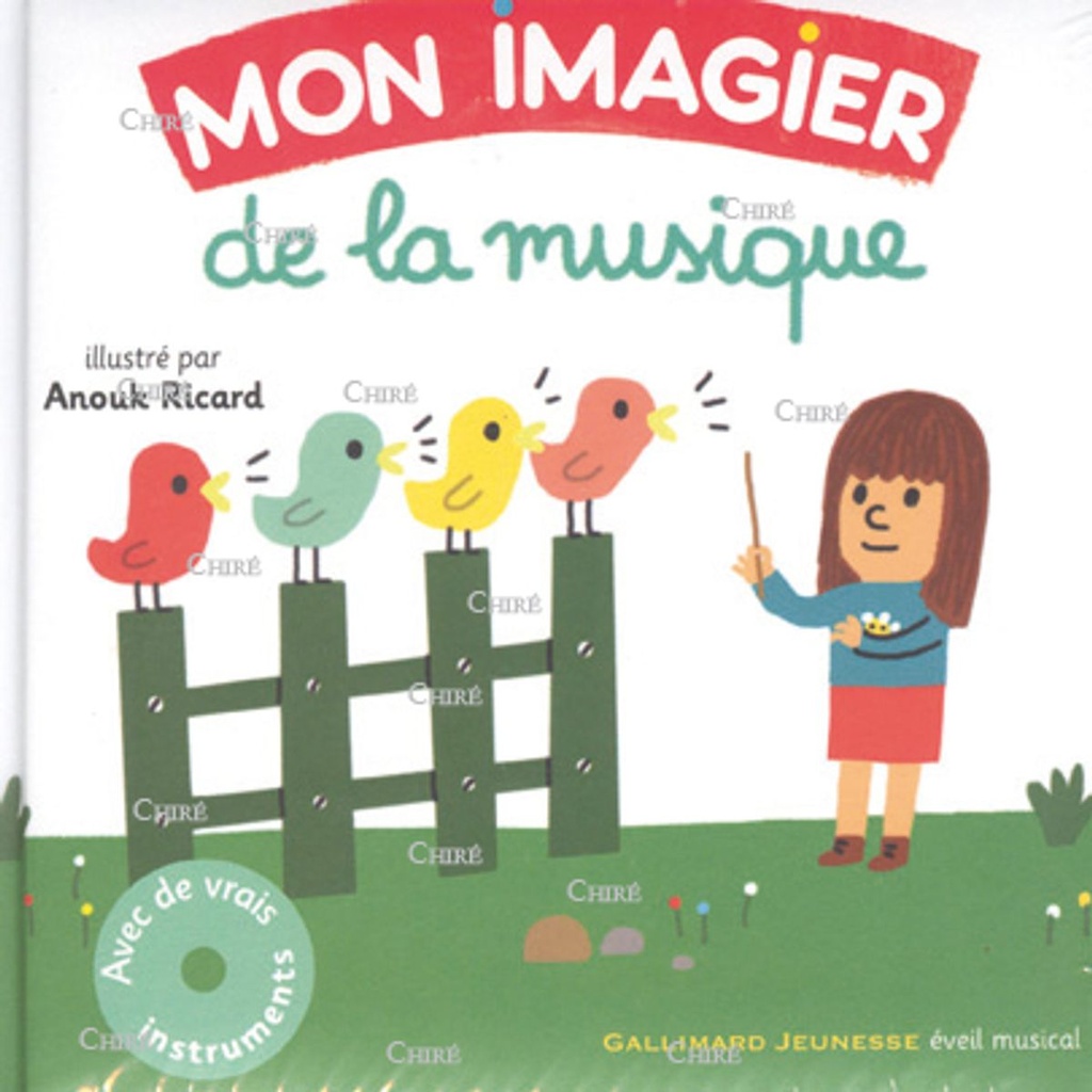 Mon imagier de la musique (livre + CD)