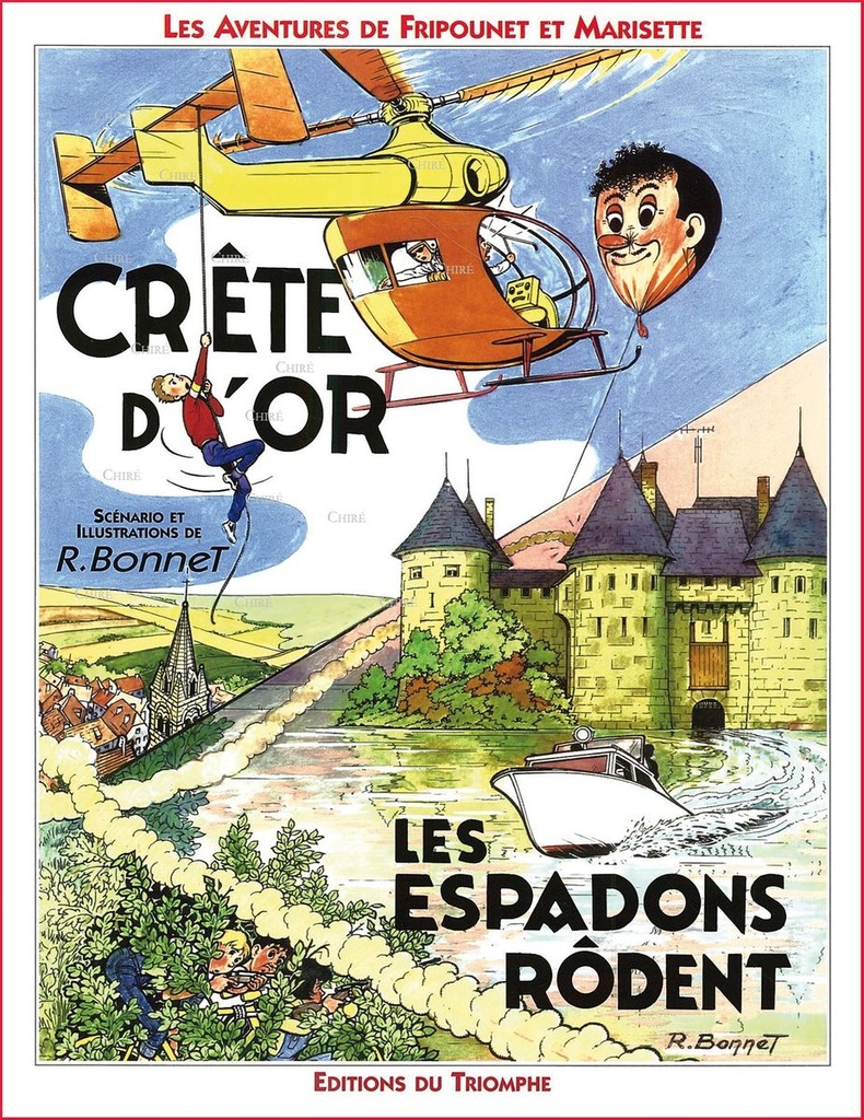 Les aventures de Fripounet et Marisette - Crête d´or - Les espadons rôdent