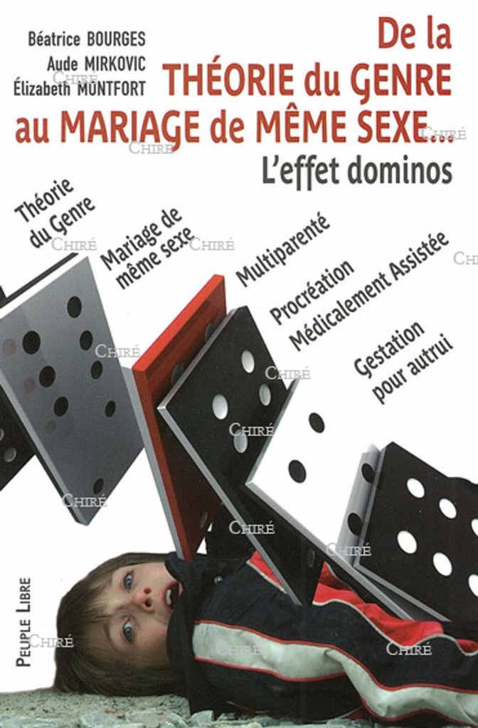 De la théorie du genre au mariage de même sexe... L´effet dominos