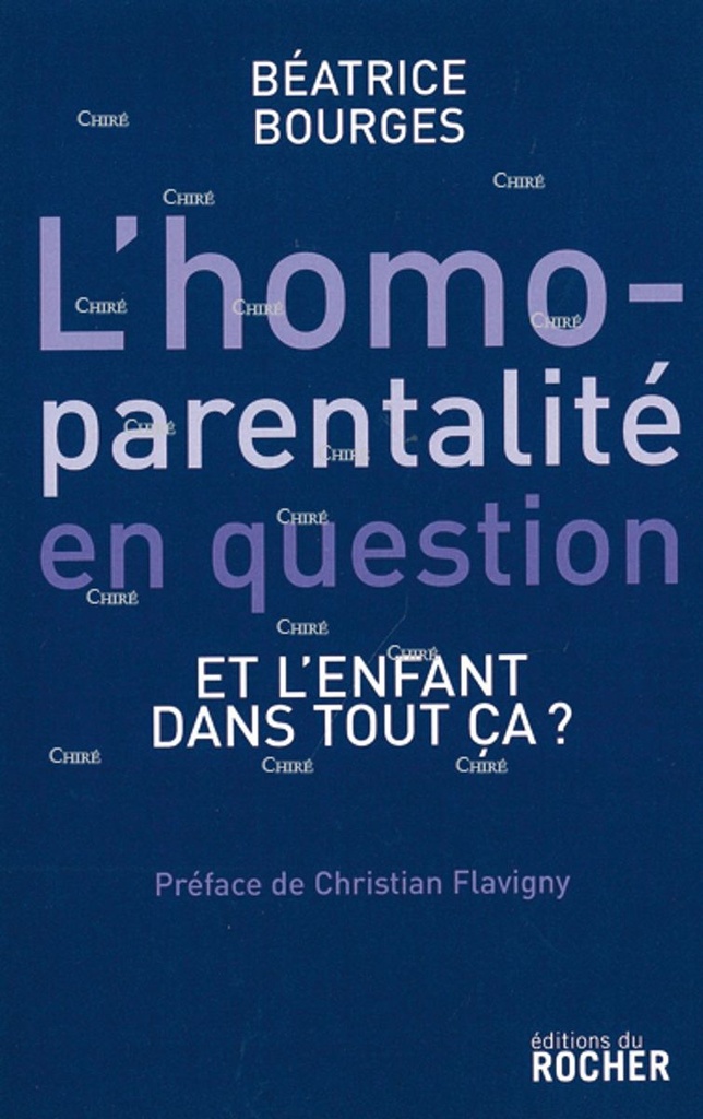 L´homoparentalité en question - Et l´enfant dans tout ça ?