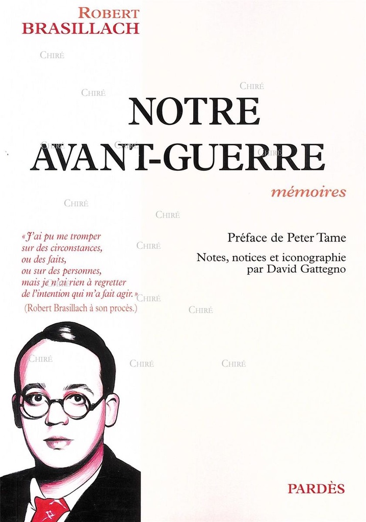 Notre Avant-guerre - Mémoires