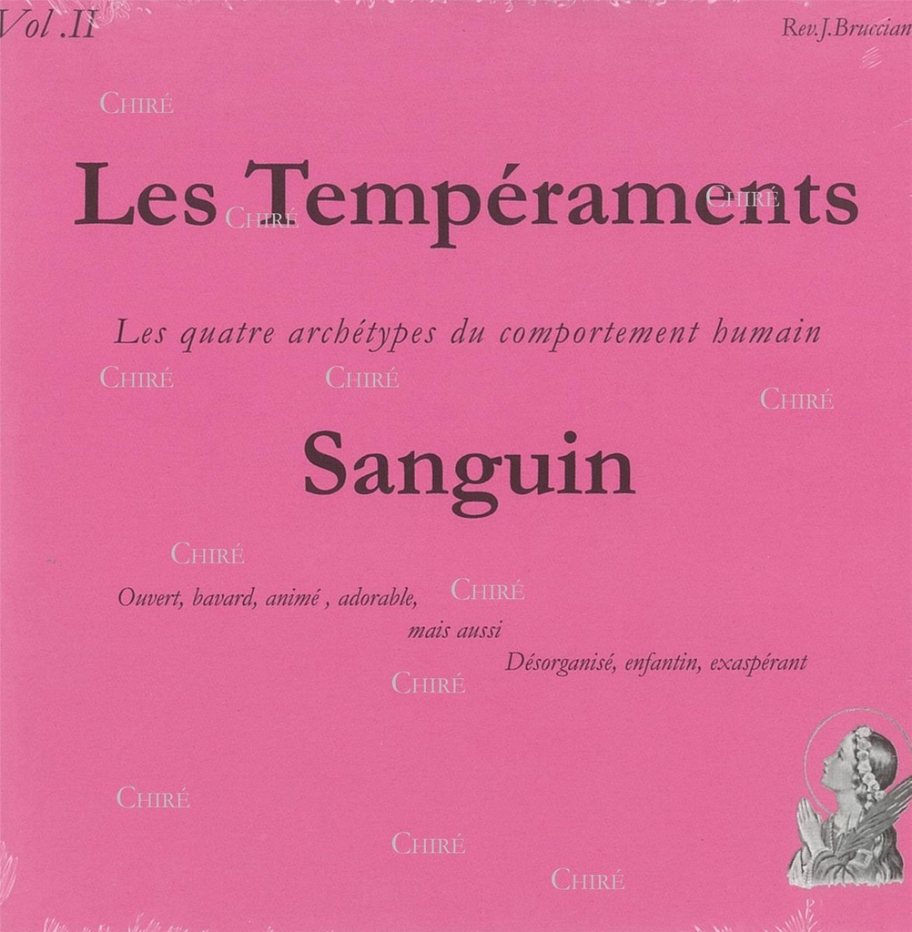 Les Tempéraments - CD Vol 2 - Sanguin