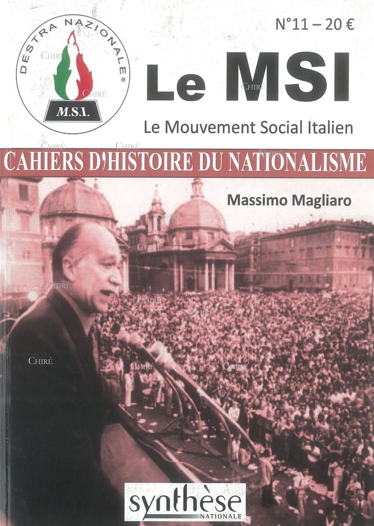 CHN N° 11 - Le MSI - Mouvement social italien - Massimo Magliaro