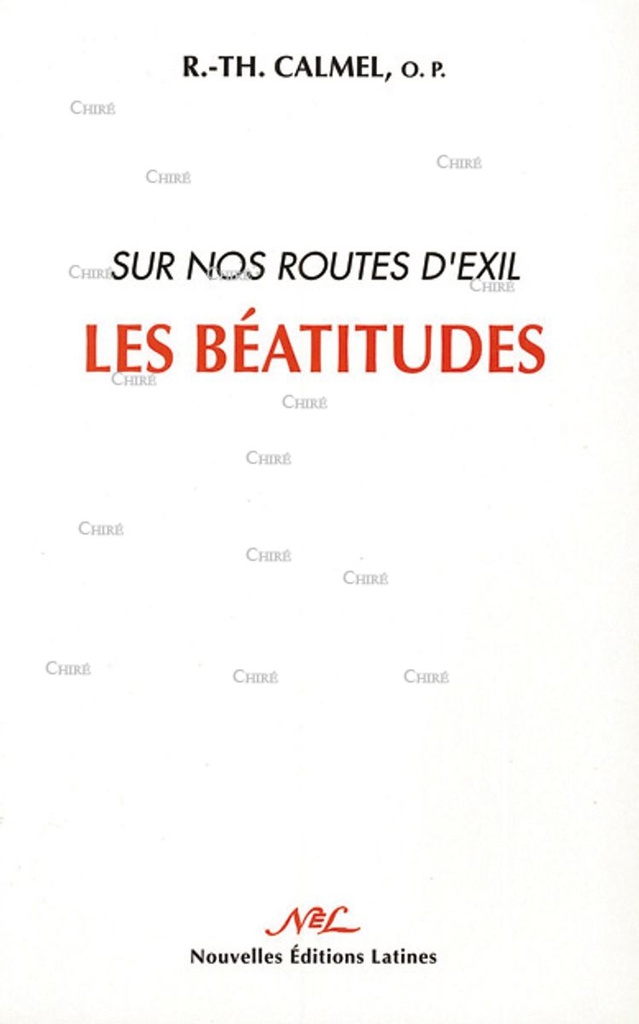 Les Béatitudes - Sur nos routes d´exil
