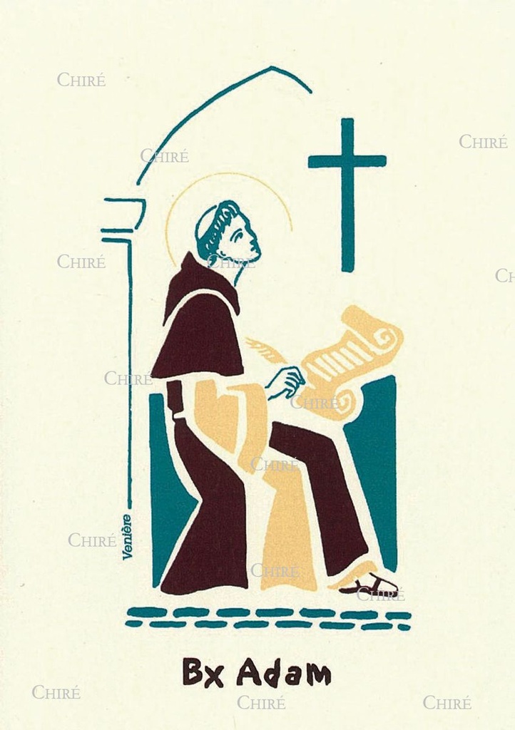 Carte double - Adam Bx (Prénom correspondant : Adama)