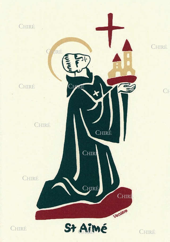 Carte double - Aimé Saint