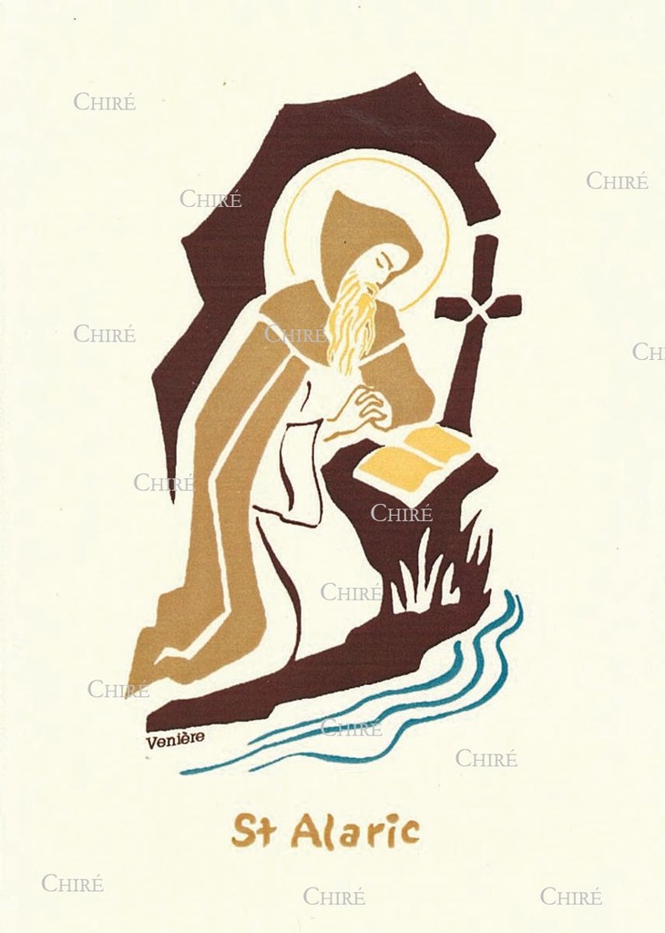 Carte double - Alaric Saint