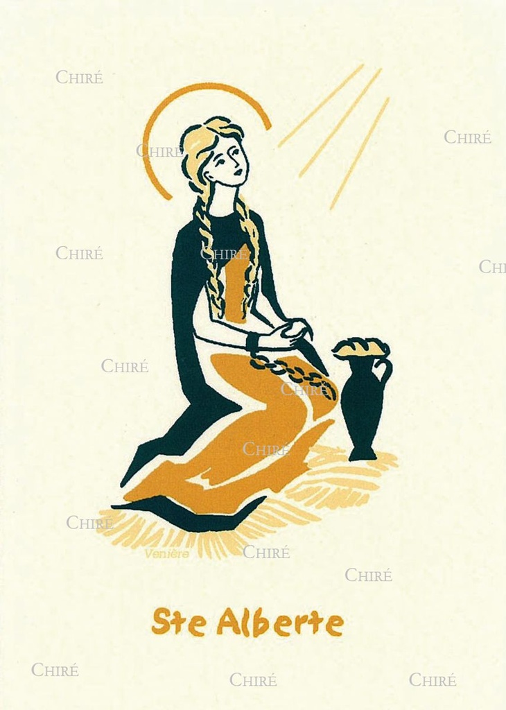 Carte double - Alberte Sainte