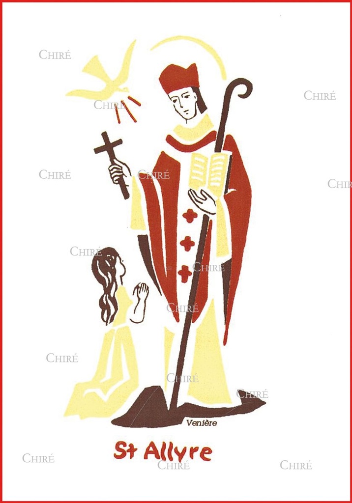 Carte double - Allyre Saint