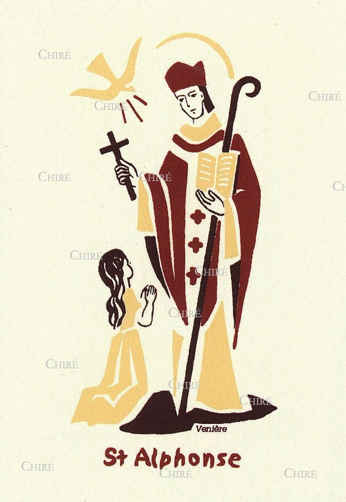 Carte double - Alphonse Saint