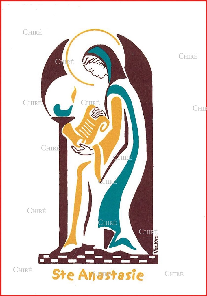 Carte double - Anastasie Sainte