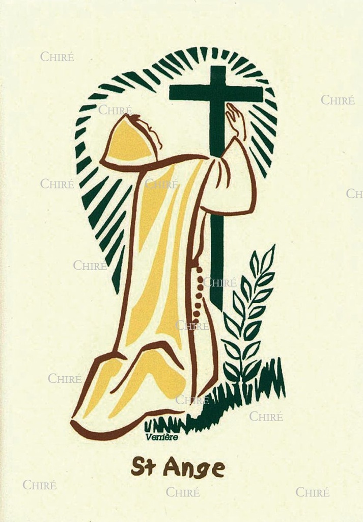 Carte double - Ange Saint