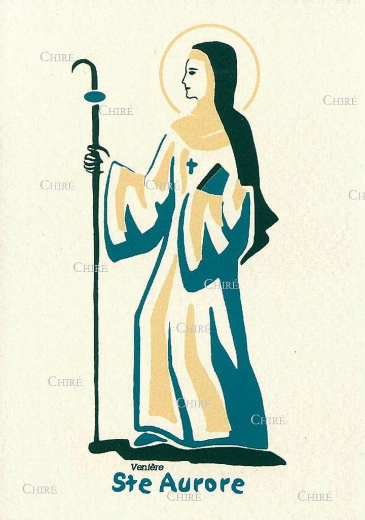 Carte double - Aurore (Prénoms correspondants : Auréa - Aurore)