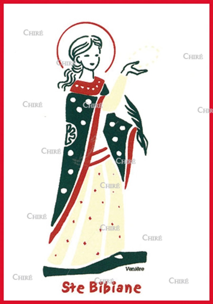 Carte double - Bibiane Sainte