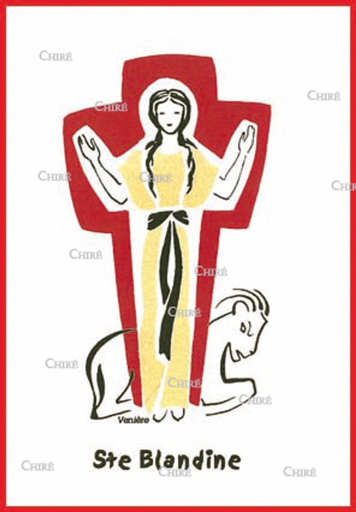 Carte double - Blandine Sainte