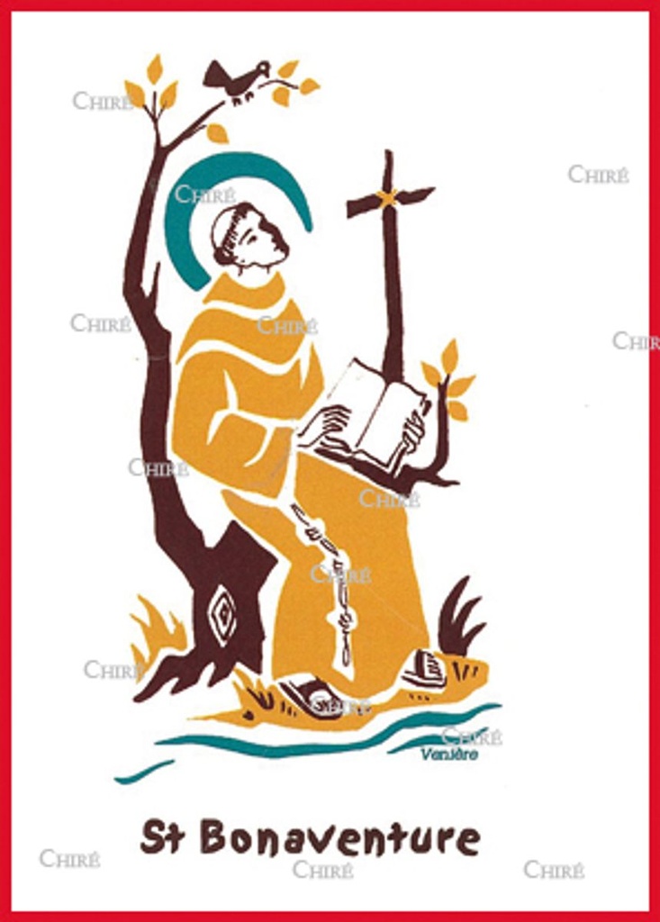 Carte double - Bonaventure Saint