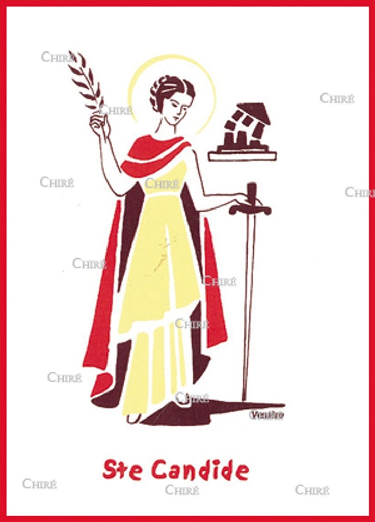 Carte double - Candide Sainte