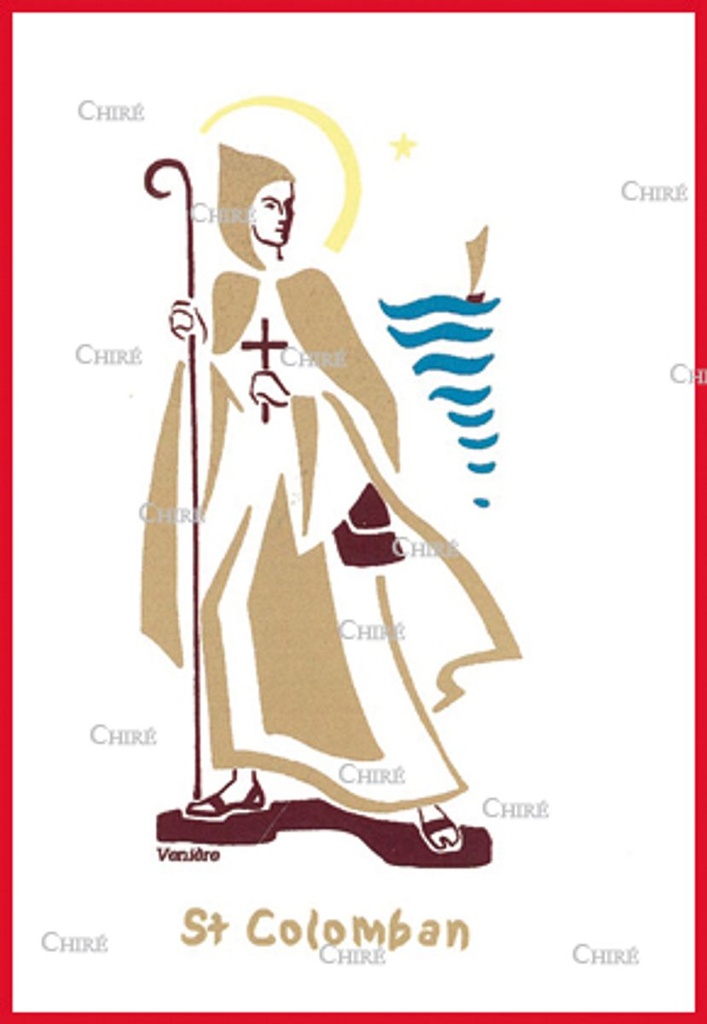 Carte double - Colomban Saint (Prénom correspondant : Koulman)
