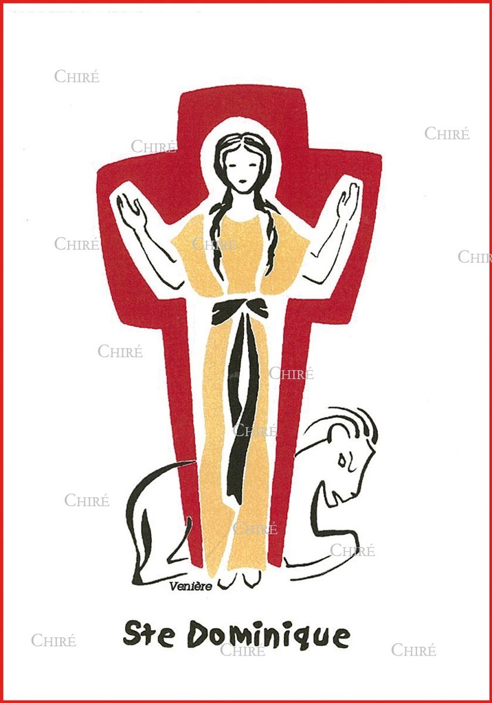 Carte double - Dominique Sainte