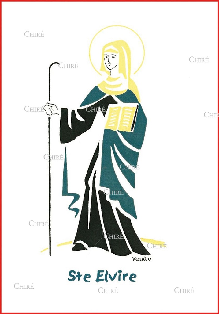 Carte double - Elvire Sainte