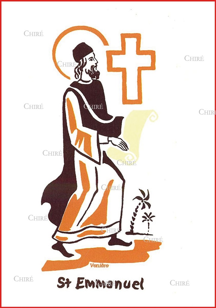 Carte double - Emmanuel Saint (Prénoms correspondants : Manuel - Imanol)