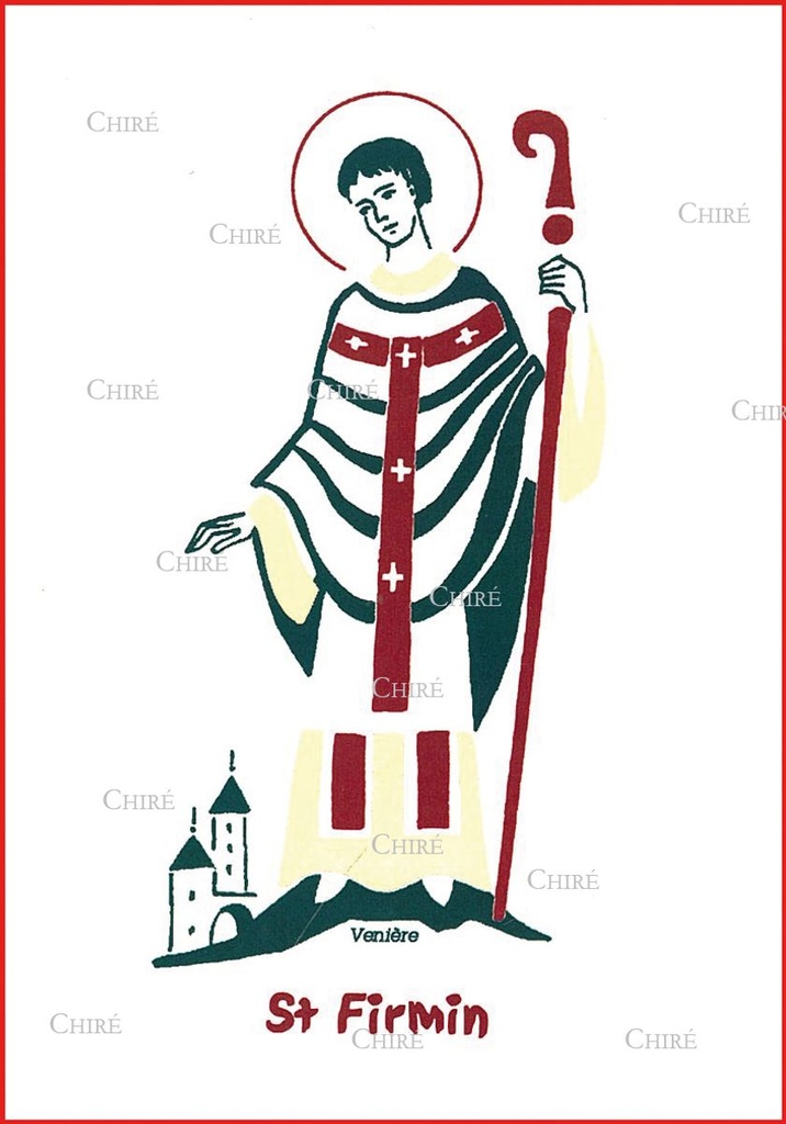 Carte double - Firmin Saint