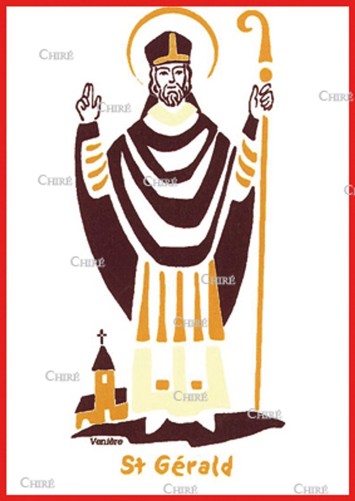 Carte double - Gérald Saint (Prénom correspondant : Géraldine)