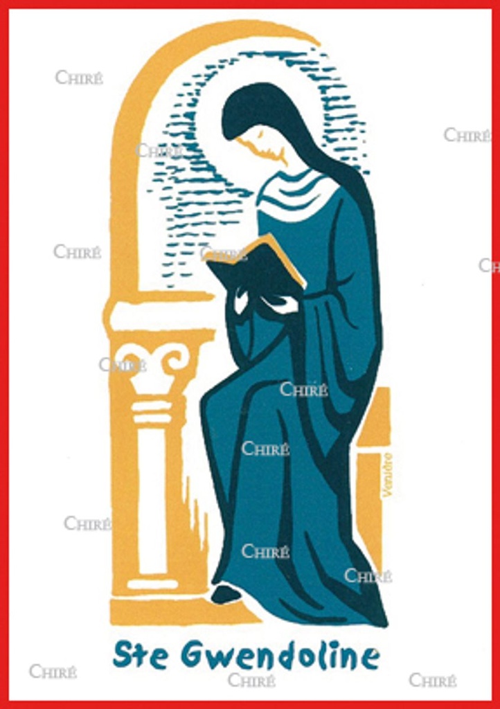 Carte double - Gwendoline Sainte