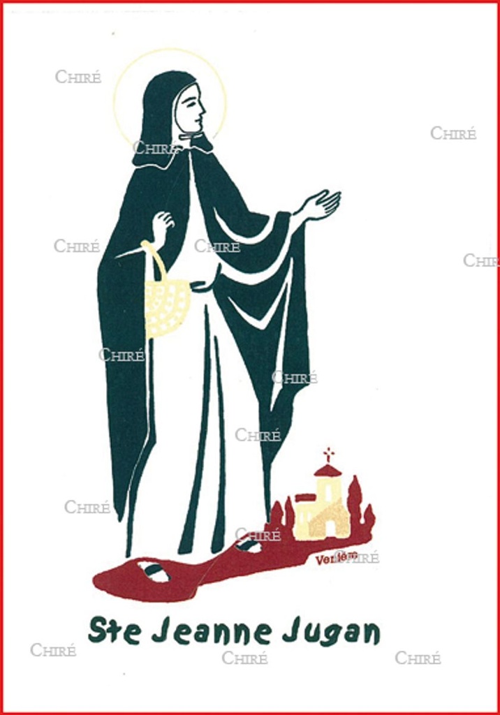 Carte double - Jeanne Jugan Sainte