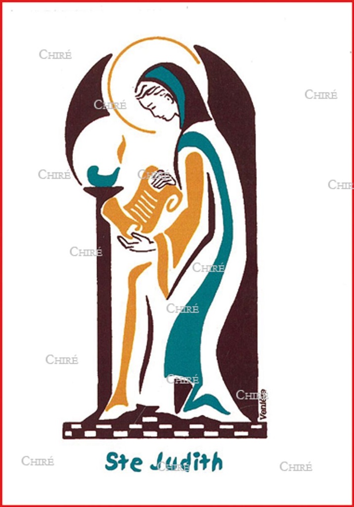 Carte double - Judith Sainte