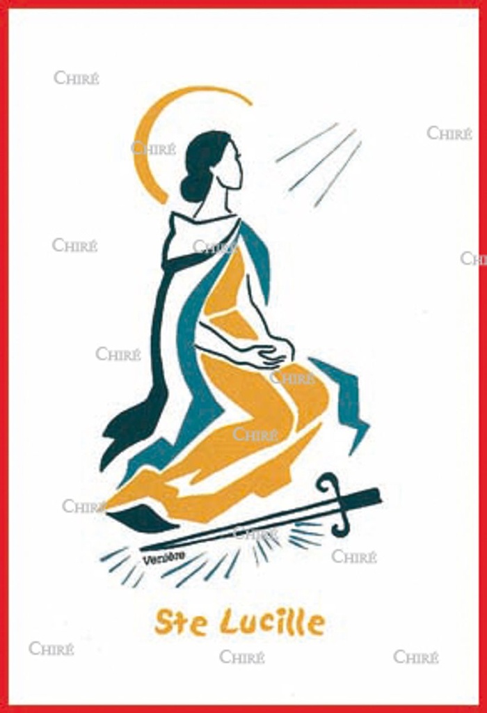 Carte double - Lucille Sainte