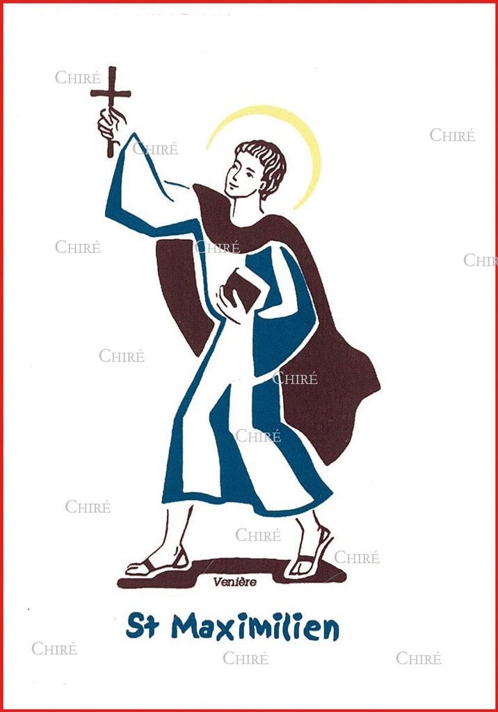 Carte double - Maximilien Saint