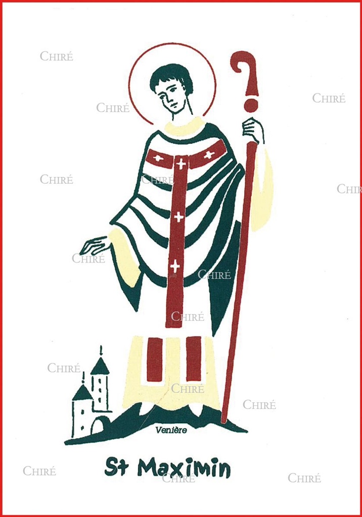 Carte double - Maximin Saint
