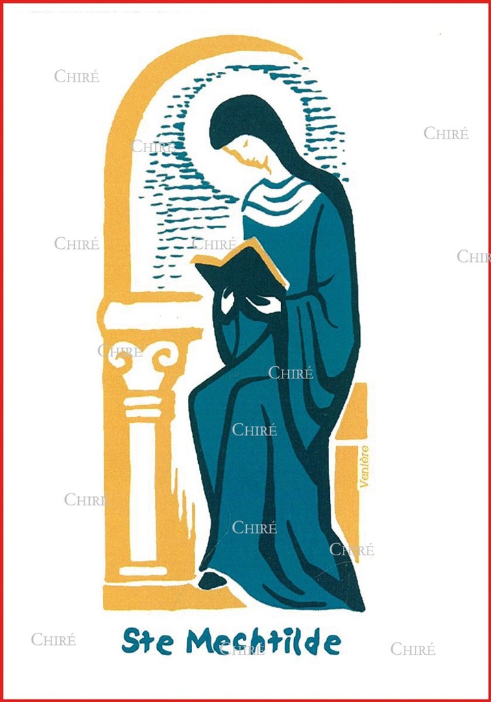 Carte double - Mechtilde Sainte