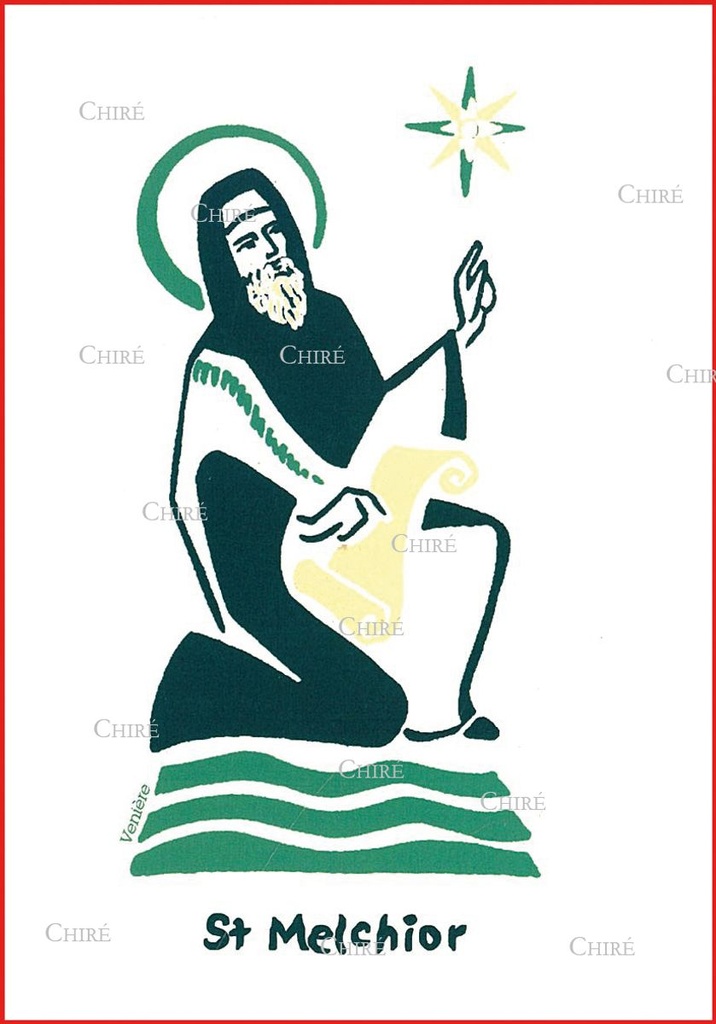 Carte double - Melchior Saint