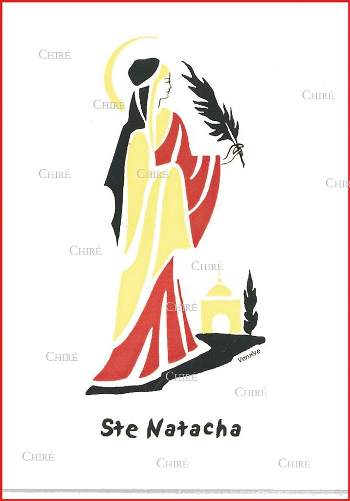 Carte double - Natacha Sainte